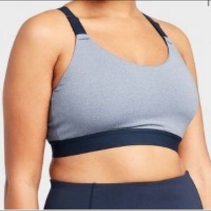 All in Motion Medium Support Sports Bra Navy